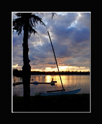 Lake Whatcom Sunset