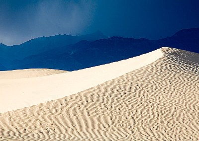 Dune patterns and Storm