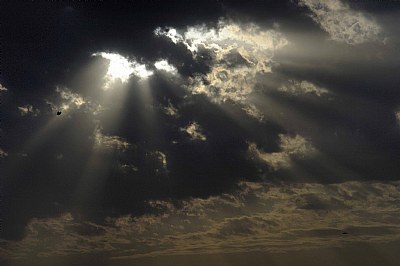 Clouds...