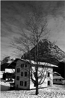 Sappada in B&W