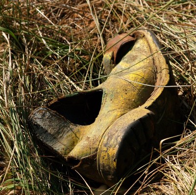 Abandoned Boot