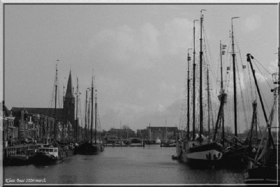 View on Harlingen B&W