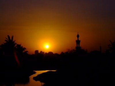 Sunset in Cairo