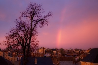 Rainbow over Pittsburgh