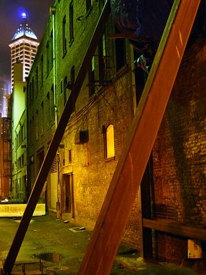 Smith Tower at Night II