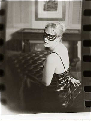 Woman in Mask