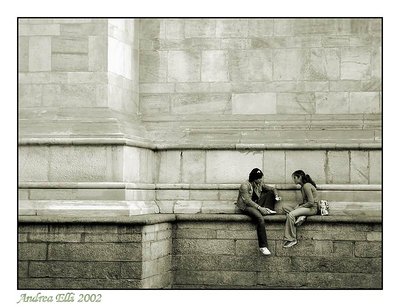 Little  seat  for...  conversation