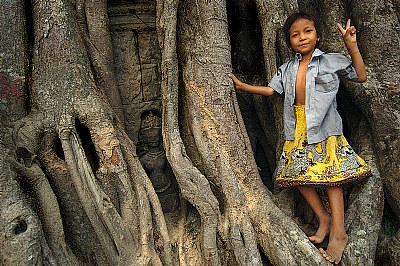 girl in the trees