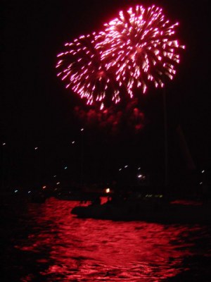 Fireworks on the Bay