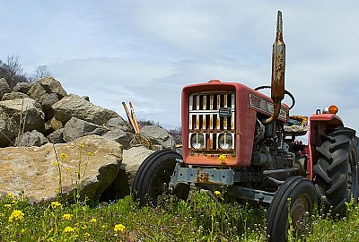 An Old Tractor
