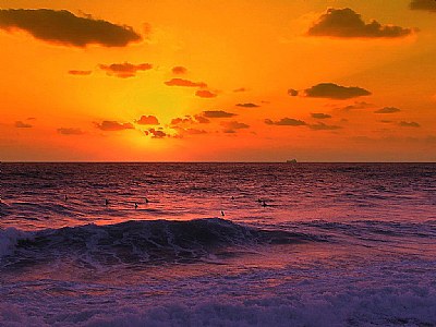 Surfers Sunset
