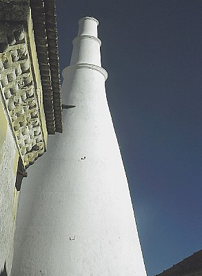 white chimney