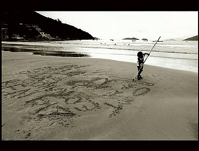 Writing in Sand...