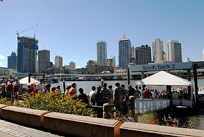 Brisbane River and City Skyline