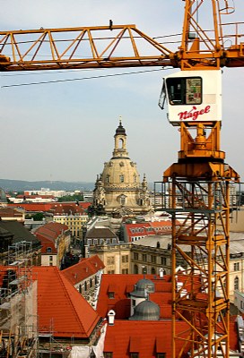 Nagel framed Frauenkirche