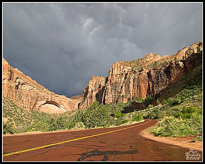Stormy Skies at Zion