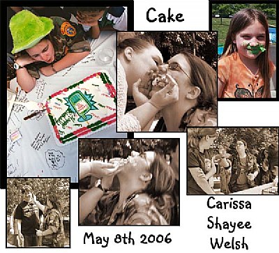 Cake Montage