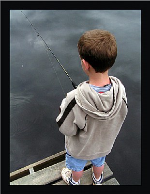 Fishing in the sky