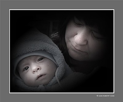 ...a little angel & his mom...