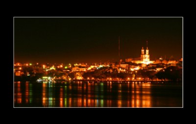 Luces en la noche