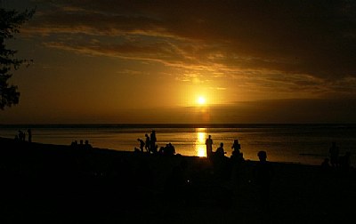 Beach sunset