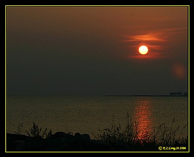 "Early at the Beach"