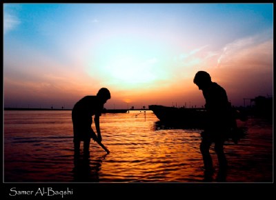 Silhoutte : The Crab Hunters