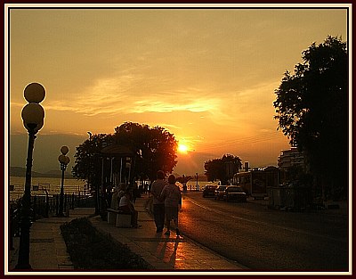 sunset walk...