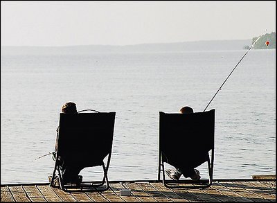 You caught anything yet?