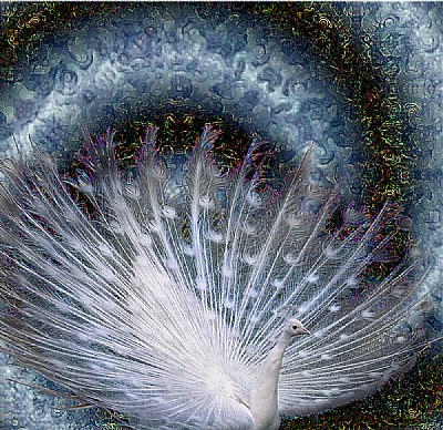 Cosmic Peacock
