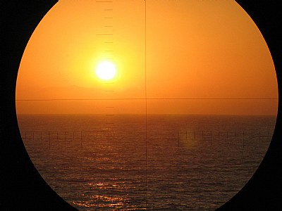 Sunrise through a Parascope