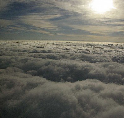 up on clouds