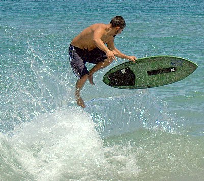 Almost Lost My Board Today
