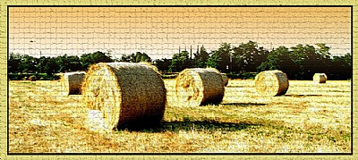 HAY BALES (mosaic)