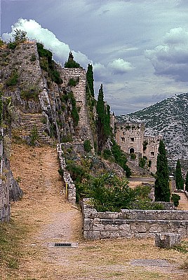 The Klis fortress 