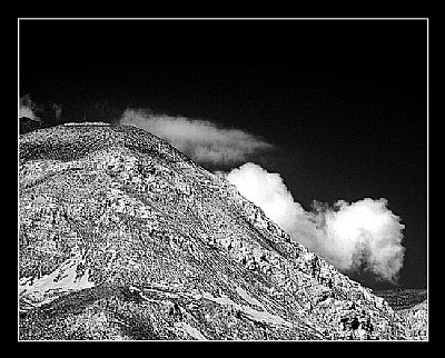 Cloud on the summit