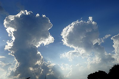 Clouds...