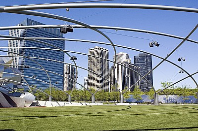 Chicago from Millennium Park 
