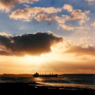 Sunset in Laboe