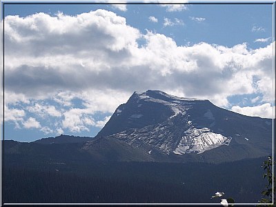 Glacier in the sun