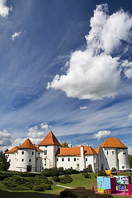 Beneath the blue sky