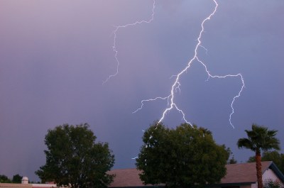 a little afternoon light show