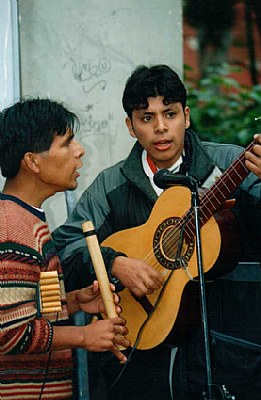 Lima busker's