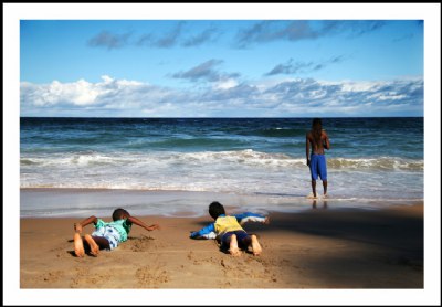 Surfing lesson