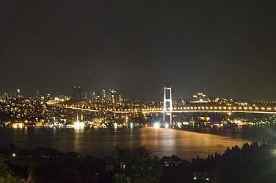 Bosphorus Bridge At Night