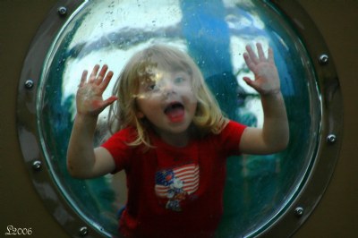Girl In A Bubble