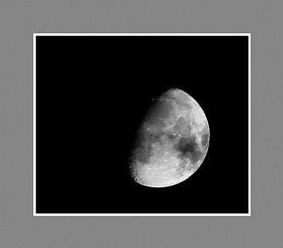 Half Moon in a Lonely Night