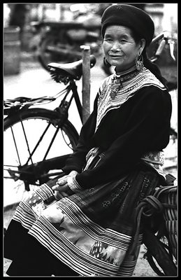 Lady and her Bicycle