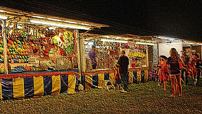 COUNTY FAIR MIDWAY...