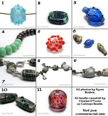 Lampwork beads...